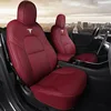 High Quality Tesla Model 3 Model Y 2022 2023 2024 2025 Napa Leather Custom Size Well Fitting Car Seat Cover Full Set - Image 11