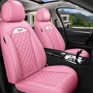 Leather Car Seat Cover for Hyundai ix35 Kona Matrix ENCINO H-1 Accent SONATA i20 i30 i40 SOLARIS Seat Protector Auto Accessories