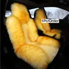 Hot Sale Car Decorative Seats Cover Universal Winter Soft Warm Fur Velvet Pad Interior Accessories Cushion Auto Car Seat Covers - Image 14