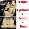 Front+Rear 5 Seaters Warm Winter Plush Universal Auto Car Seat Cover - Image 11