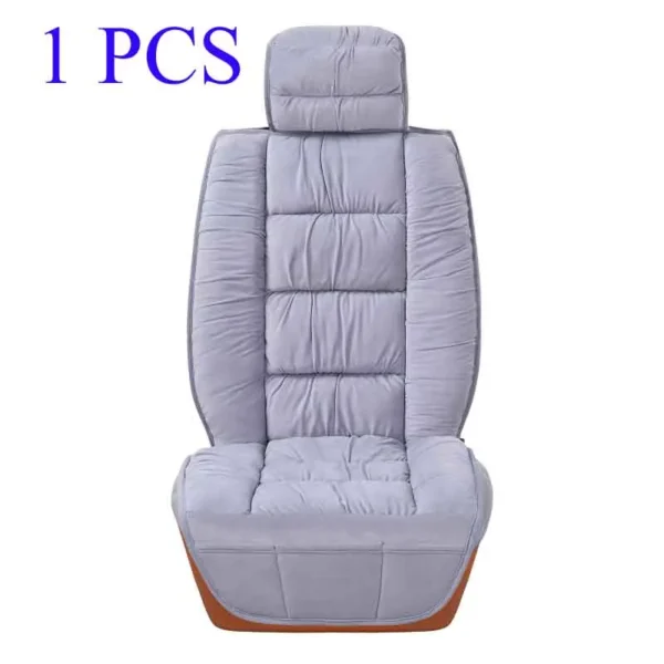 Warm Car Seat Cover Universal Winter Plush Cushion Faux Fur Material for Car Seat Protector Mat Car Interior Accessories - Image 7