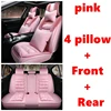 Front+Rear 5 Seaters Warm Winter Plush Universal Auto Car Seat Cover - Image 9