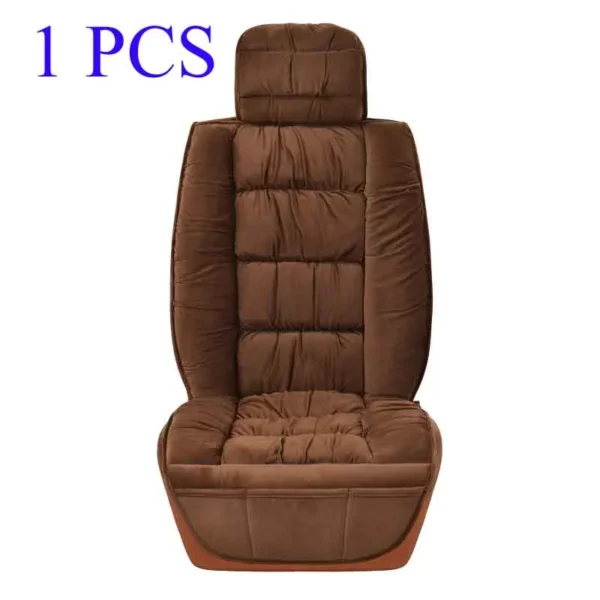 Warm Car Seat Cover Universal Winter Plush Cushion Faux Fur Material for Car Seat Protector Mat Car Interior Accessories - Image 9