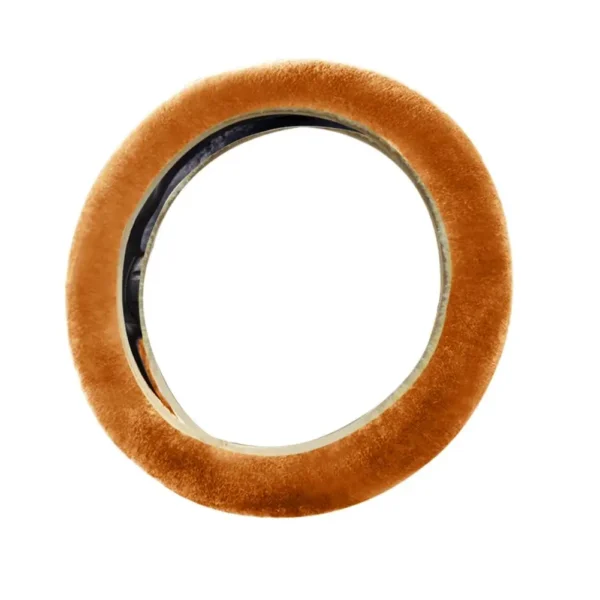 Super Soft Plush Car Steering Wheel Cover Universal Steering-Wheel On Auto The Faux 37/38cm Handlebar Fur Warm K4I7 - Image 22