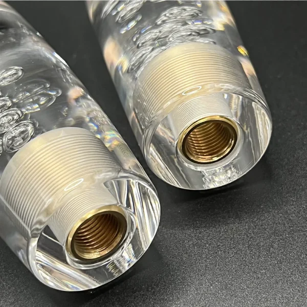 Universal RGB Shift Knob Stick with Light/NO Light Crystal Manual Transmission Bubble Gear Shifter 10cm/15cm/20cm/25cm/30cm - Image 4