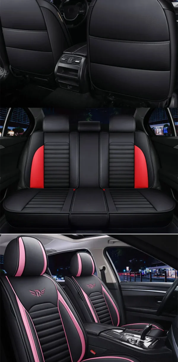 Car Seat Covers for Honda Civic Accord Fit Jazz City Vezel CRV XRV Crosstour Odyssey Stepwgn Shuttle Ridgeline Auto Accessories - Image 19