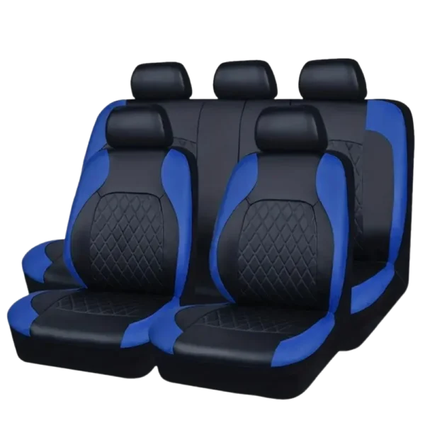 Universal Car Seat Covers PU Black Fashions Sports Seat Covers PU Car Seat Cover Universal Interior Accessories - Image 8