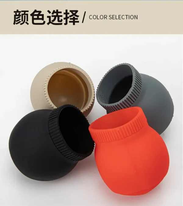 1pc Universal Silicone Car Gear Head Shift Knob Cover Gear Shift Non Slip Grip Handle Case Wear-resistant Gear Rod Cover - Image 21