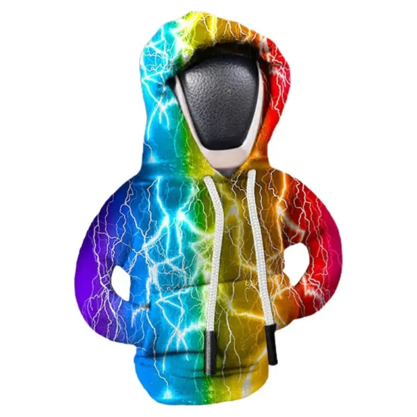 car Gear Shift Hoodie Cover Shift Cover car Gear Handle Decoration Fits Manual Automatic Universal Car Shift Lever Interior Deco - Image 16