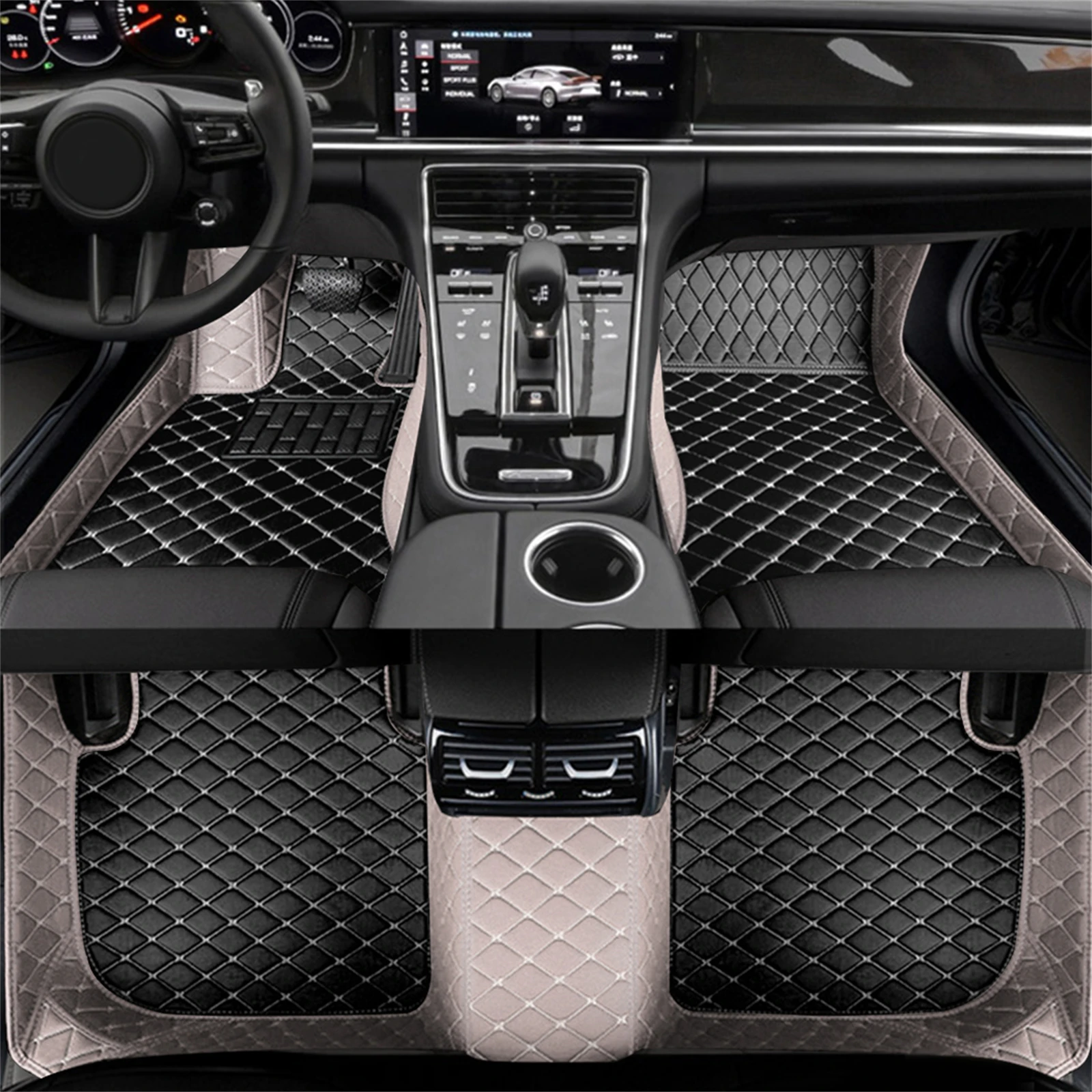 Custom Car Floor Mat for Toyota Highlander 5 Seat 7 Seat 2022-2023 2015-2021 Interior Accessories Artificial Leather - Image 22