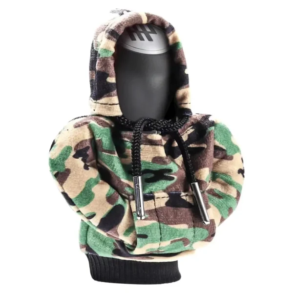 car Gear Shift Hoodie Cover Shift Cover car Gear Handle Decoration Fits Manual Automatic Universal Car Shift Lever Interior Deco - Image 17