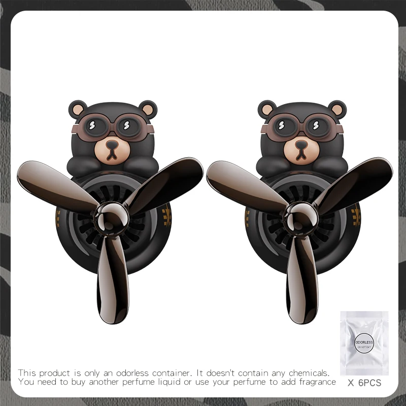 2PCS Bears Odorless