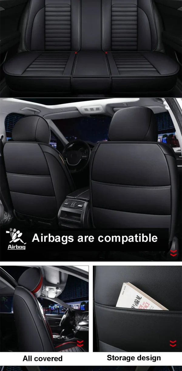 Car Seat Covers for Honda Civic Accord Fit Jazz City Vezel CRV XRV Crosstour Odyssey Stepwgn Shuttle Ridgeline Auto Accessories - Image 24