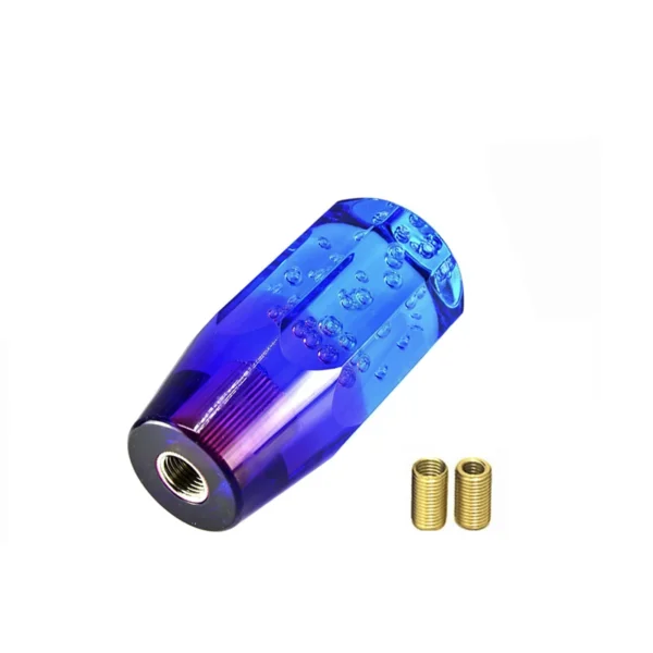 10/15/20cm Blue Purple Shift Knob Crystal Transparent Gear Shift Knob Car Modification Universal Manual Automatic Shift Knob - Image 7